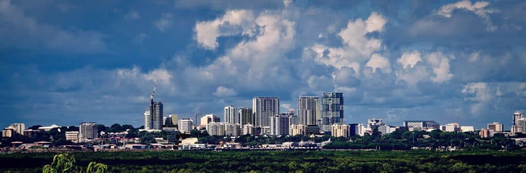 City landscape of Darwin Northern Territory